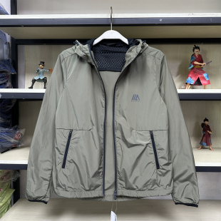 班尼路2020年秋冬新款 风衣夹克外套男88037558 防水挡风连帽薄款