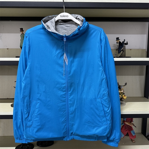 班尼路男装风衣 新款双面连帽开衫修身休闲卫衣拉链外套 88907517