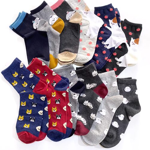 卡通袜子百搭袜子棉袜女袜