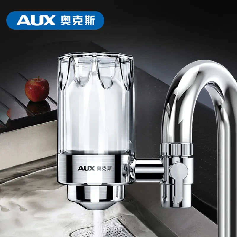 奥克斯不锈钢过滤水龙头净水器过滤器通用厨房自来水直饮净化器