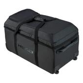 代购 HEAD海德网球包大容量多隔层便携式 防泼水黑色带轮拉链设计