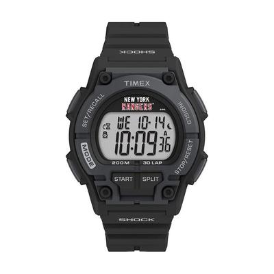代购Timex天美时男士腕表计时夜光日期秒表黑色树脂防水大表盘