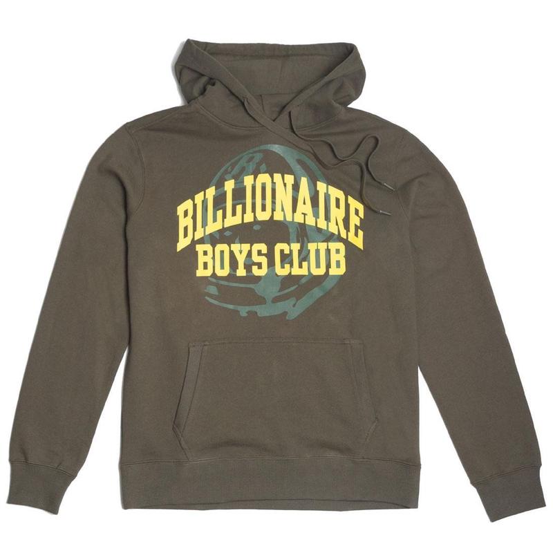 Billionaire Boys Club男士卫衣保暖舒适棉质印花日常休闲连帽