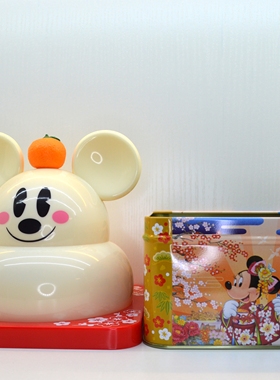 日本米奇收纳桌面卡通摆件