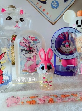 日本朋友闹钟玻璃杯钥匙扣现货s