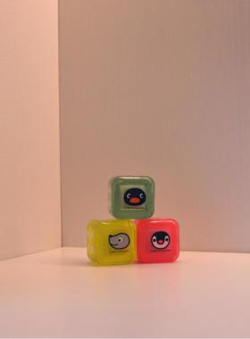 Pingu企鹅家族软胶骰子筛子