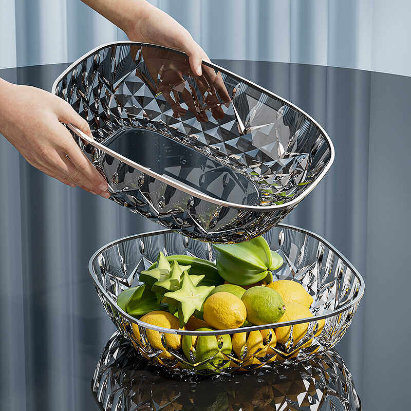 轻奢水果盘家用客厅茶几2025新款零食糖果摆放盘子干果收纳盒,餐饮具,果盆/果盘/果篮,淘宝优惠券,粉丝福利购,淘宝优惠卷