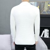 SW676-P45秋冬新款水貂绒男士毛衣，男装针织衫/毛衣，星座1215-1