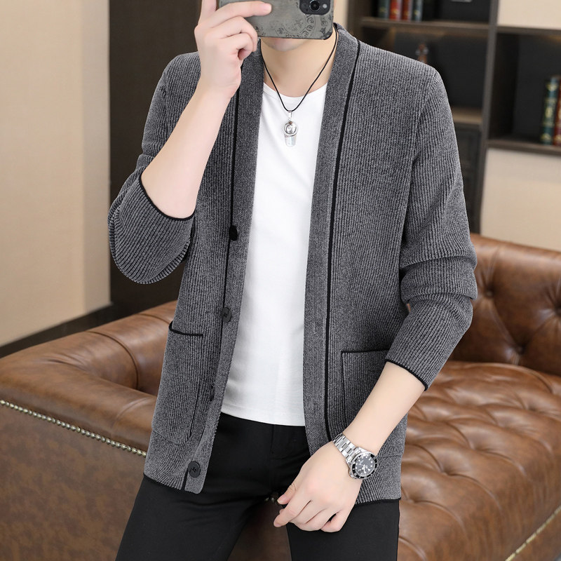 K8255-P65冬季加厚针织开衫外套,女装短外套,星座1215-1