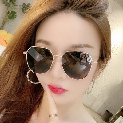 新款宝利来偏光墨镜女ins偏光眼镜防紫外线强光开车专用太阳镜