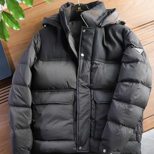 秋冬季 新款 男士 尾货 青春可拆帽羽绒服外套6016 保暖时尚 货