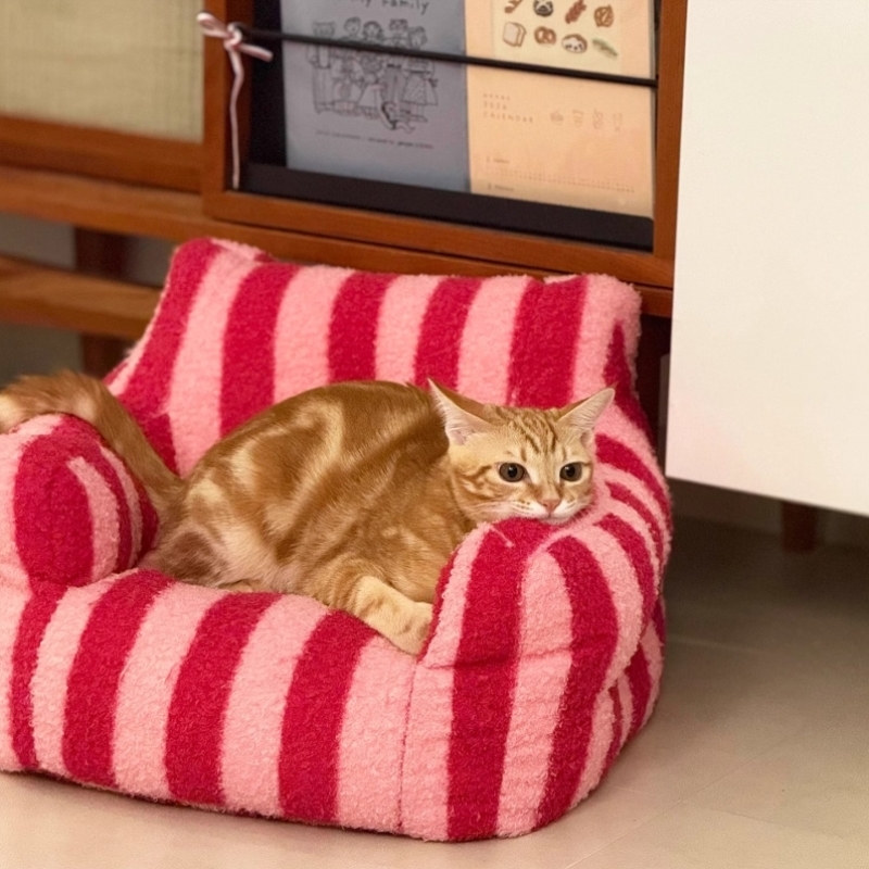 猫窝冬加厚保沙发四季通用安全感防寒睡窝中小型犬睡觉垫子