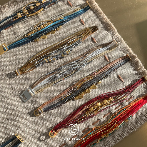 希腊MaryGaitani复古圆片手链