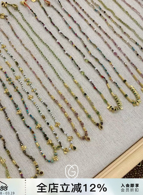 希腊MaryGaitani天然石串珠项链