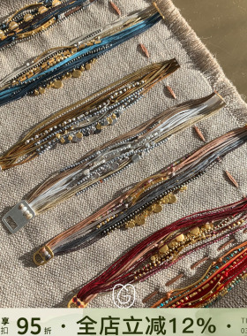 希腊MaryGaitani复古圆片手链