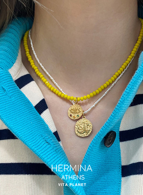 Hermina十二星座珍珠项链