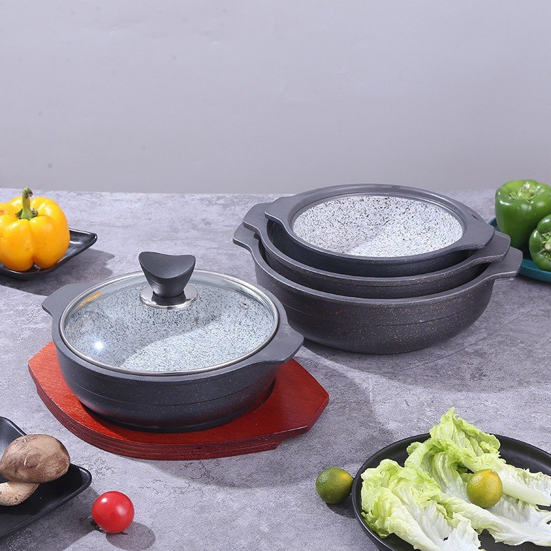 啵啵魚專用鍋石鍋魚鍋石頭鍋商用