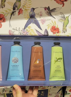 瑰柏翠CRABTREE螃蟹树护手霜100gx5限量套装园艺大师礼盒套装