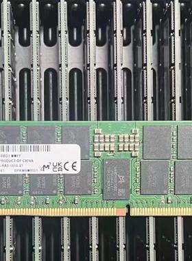 镁光 SK 64G 2RX4 DDR5  6400B REG ECC RDIMM拆机原標服務器内存