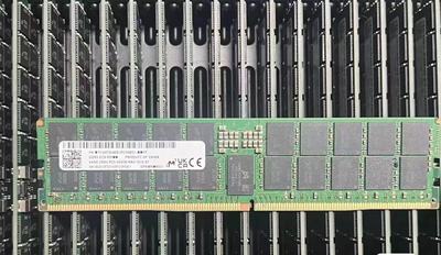 镁光 SK 64G 2RX4 DDR5  6400B REG ECC RDIMM拆机原標服務器内存