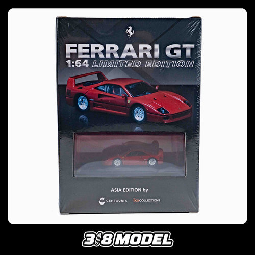 现货 CENTAURIA 1:64 书中车 FERRARI F40 1987 英文版 合金车模