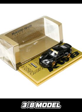 现货 TW 1:64 RWB 997 Black 黑色 合金汽车模型