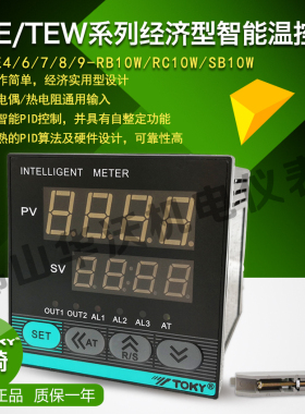 TOKY东崎TE/TEW系列经济型智能温控表TE4/6/7/8/9-RB10/RC10/SC10
