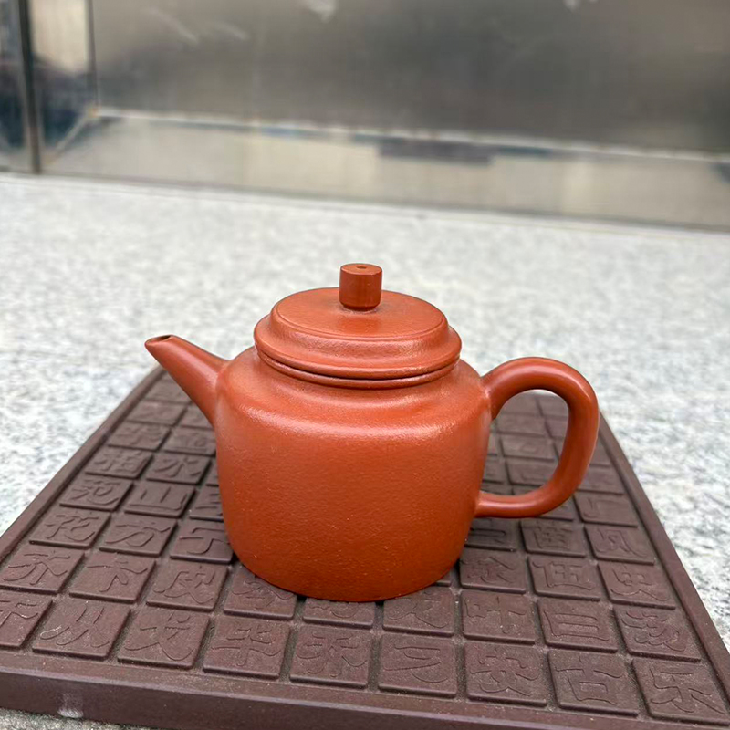 宜兴紫砂壶全手工洋桶小容量正品功夫泡茶茶具礼品朱泥家用小茶壶