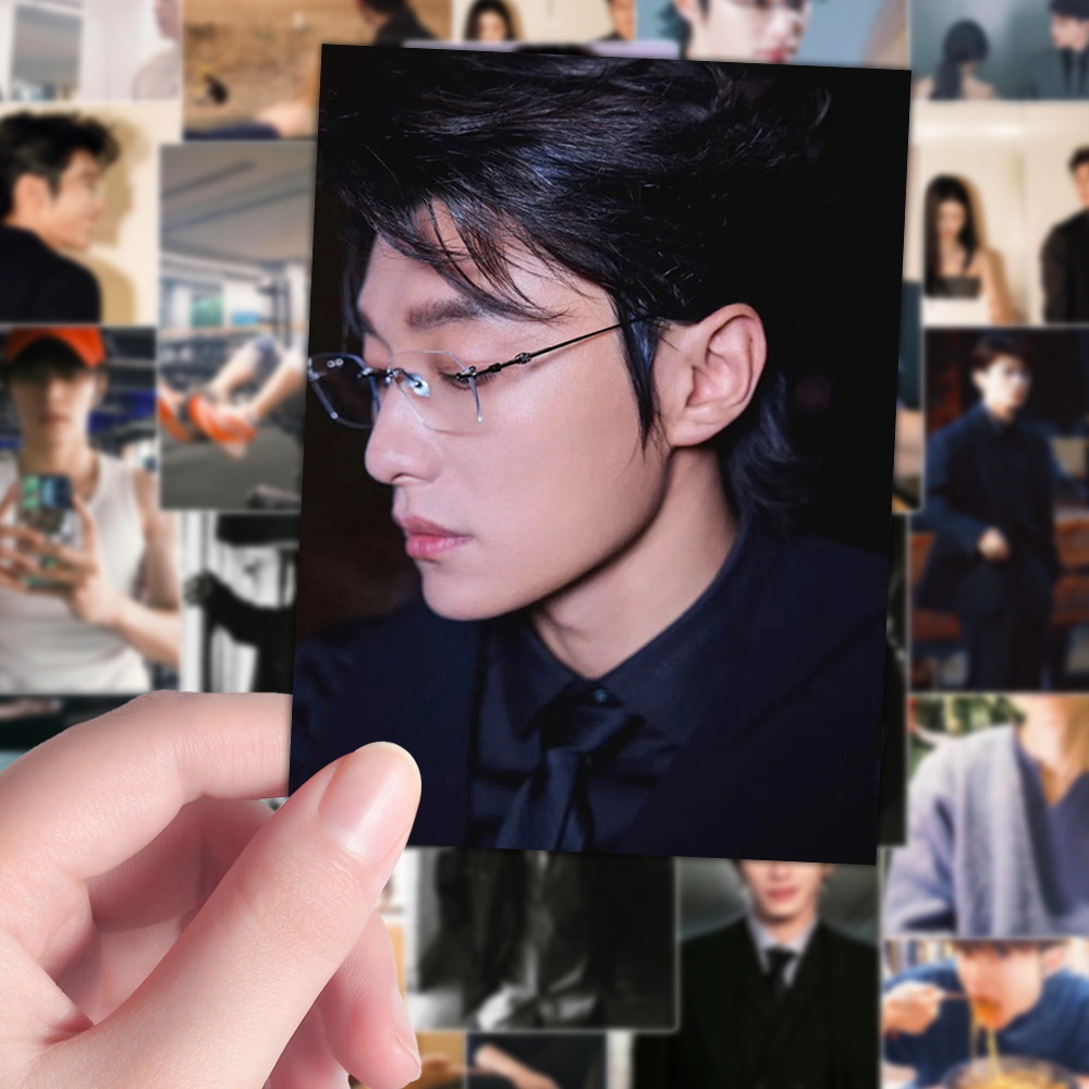 160张轧戏代旭贴纸热门轧戏裴轸帅气霸总代旭高清壁纸手账贴画di