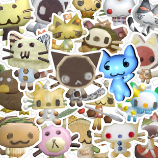 122张可爱多罗猫贴纸可爱卡通创意周边贴画装饰diy手账手机防水