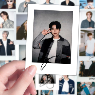 192张SVT拍立得贴纸韩系高颜值男团SEVENTEEN周边物料应援贴画diy