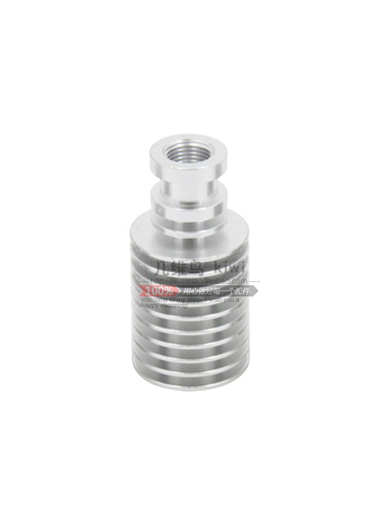 V5 히트 파이프 E3D 원격 3D 프린터 원격 175 모든 금속 알루미늄 시트 M6 스레드 필라멘트 냉각 압출기