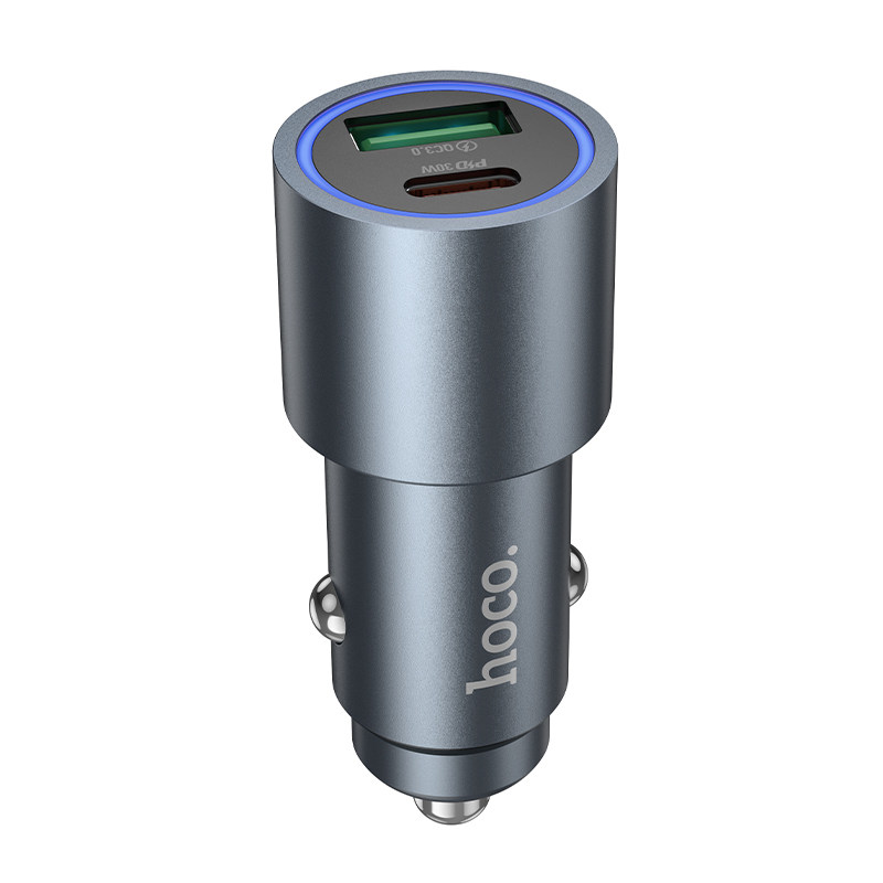 HOCO浩酷Z60荣欣48W双口PD30W+USBQC3.0多协议车载充电器