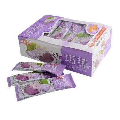 集旺嘉巧芋香芋味软糖11g 儿时花生牛扎糖 休闲学生小零食奶糖果