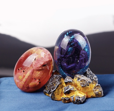 龙蛋树脂摆件装饰发光