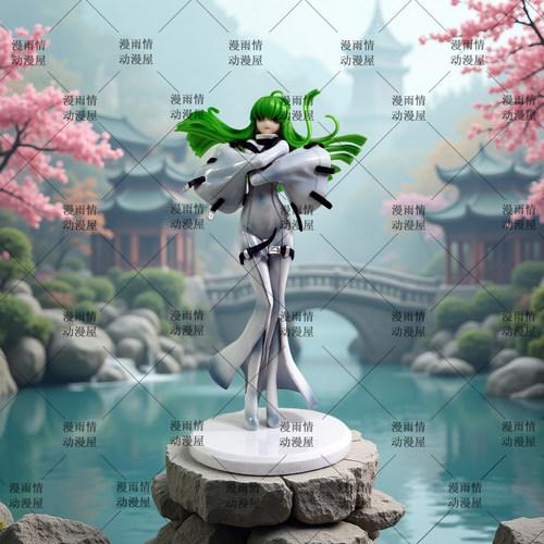 反叛的鲁路修动漫周边桌面机箱装饰摆件陈列品C女王CC拘束衣手办