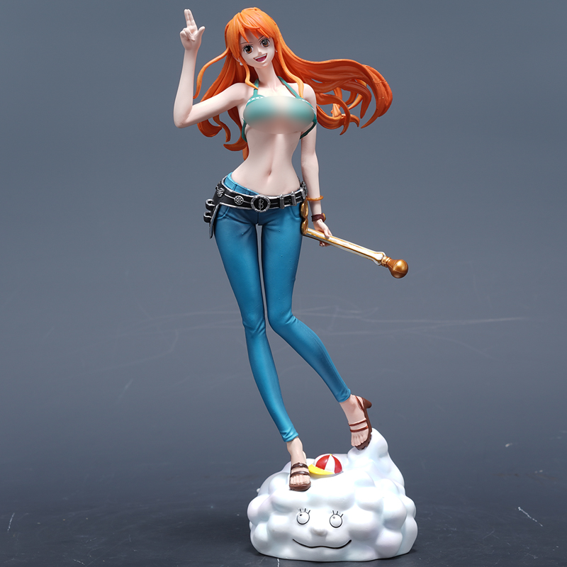 海贼王动漫周边摆件 两年后 C2娜美 手办二次元美少女模型雕像