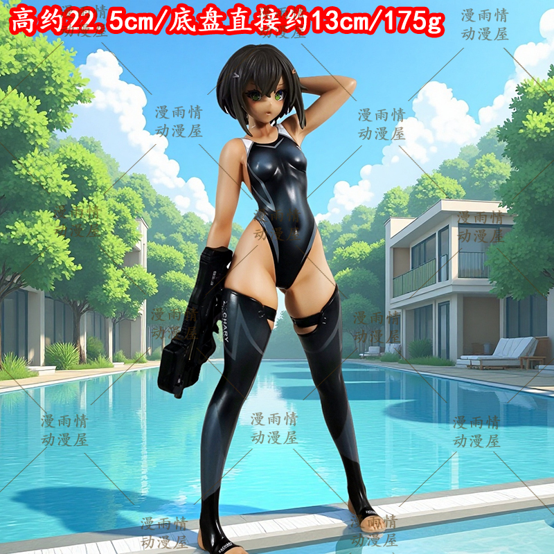 游泳部的部长动漫周边手办泳装二次元美少女动漫礼物GK模型摆件