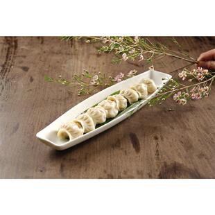 隆达骨瓷 45%骨粉骨瓷 隆艺15寸鱼盘 异性盘 酒店餐具 纯白无铅