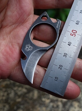 现货随身便携多功能钥匙扣挂件迷你小爪刀户外BC野营生存救援工具