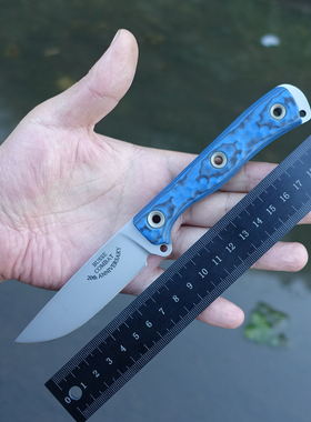 美国原装BUSSE knives户外拓展BC露营高硬度不锈钢工具直刀INFI钢