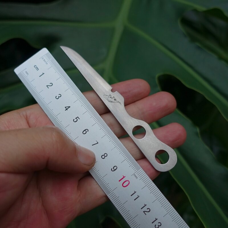 耐腐蚀不生锈轻量硬质钛合金迷你生存工具小刀户外BC野营随身装备
