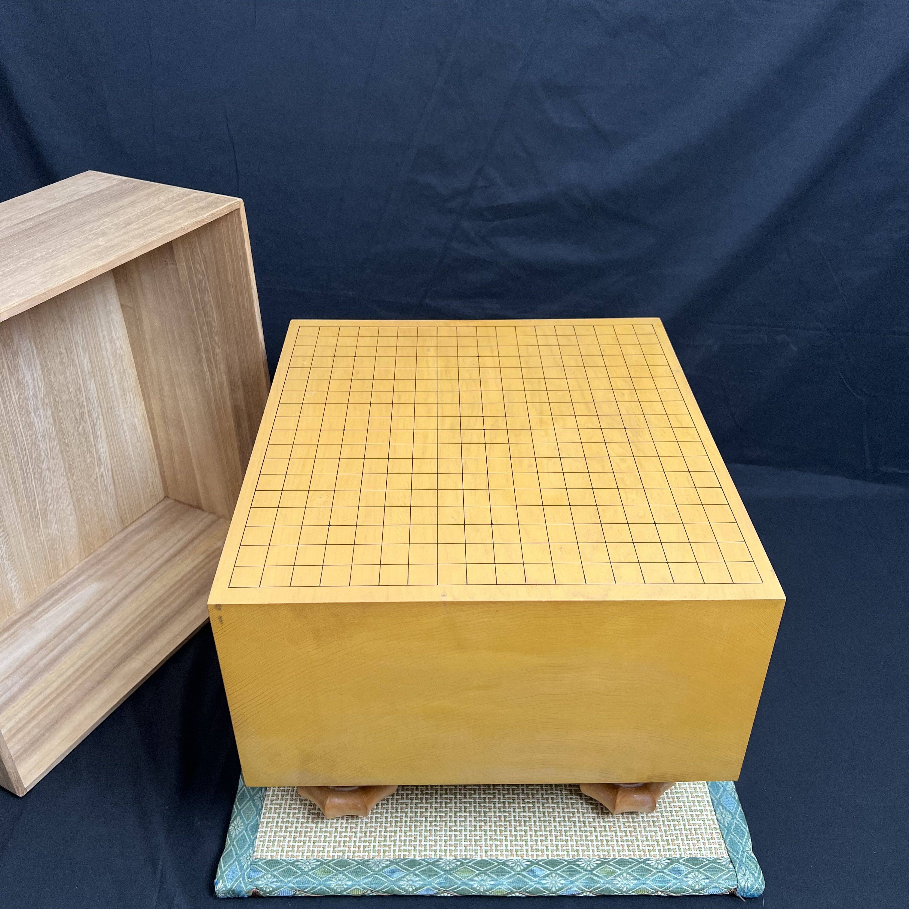 日本进口本榧围棋盘超厚围棋墩