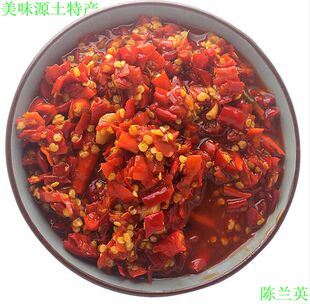 湖南湘西邵阳隆回特产妈妈自制蒜蓉剁辣椒土辣椒酱农家香蒜剁椒
