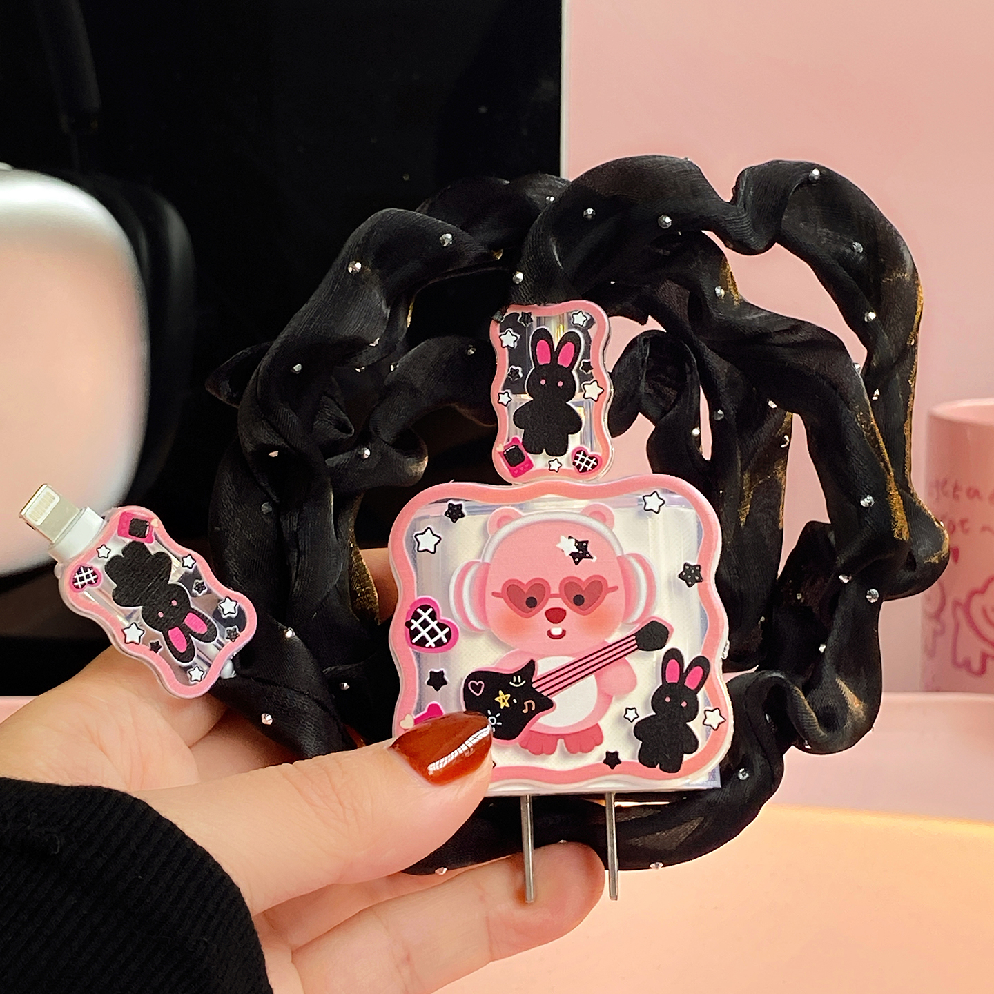 这个充电器好可爱哦！！