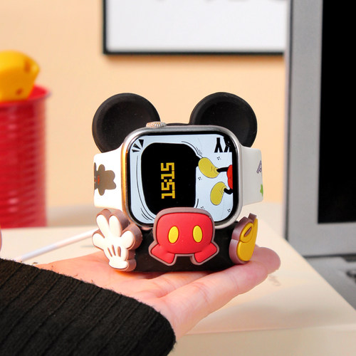 适用iwatch苹果手表支架ultra可爱applewatch充电底座/座/器s10