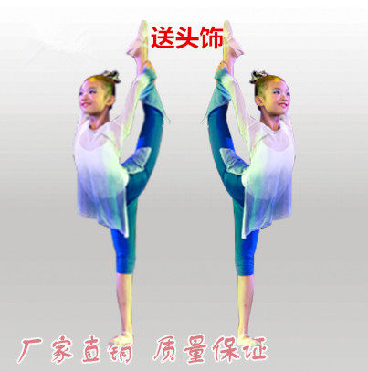 新款女童古典舞蹈 第八届小荷风采青莲表演服 儿童当代舞演出服装