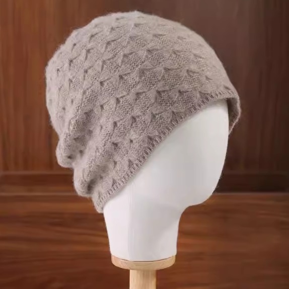 逛街休闲羊毛帽秋冬包头帽