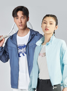 探路者皮肤衣春夏新男女情侣户外UPF40+防晒衣TAZJ81739/82738