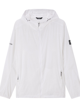 探路者皮肤衣男式 春夏户外透气防紫外线防嗮风衣TAZJ81717-G65X